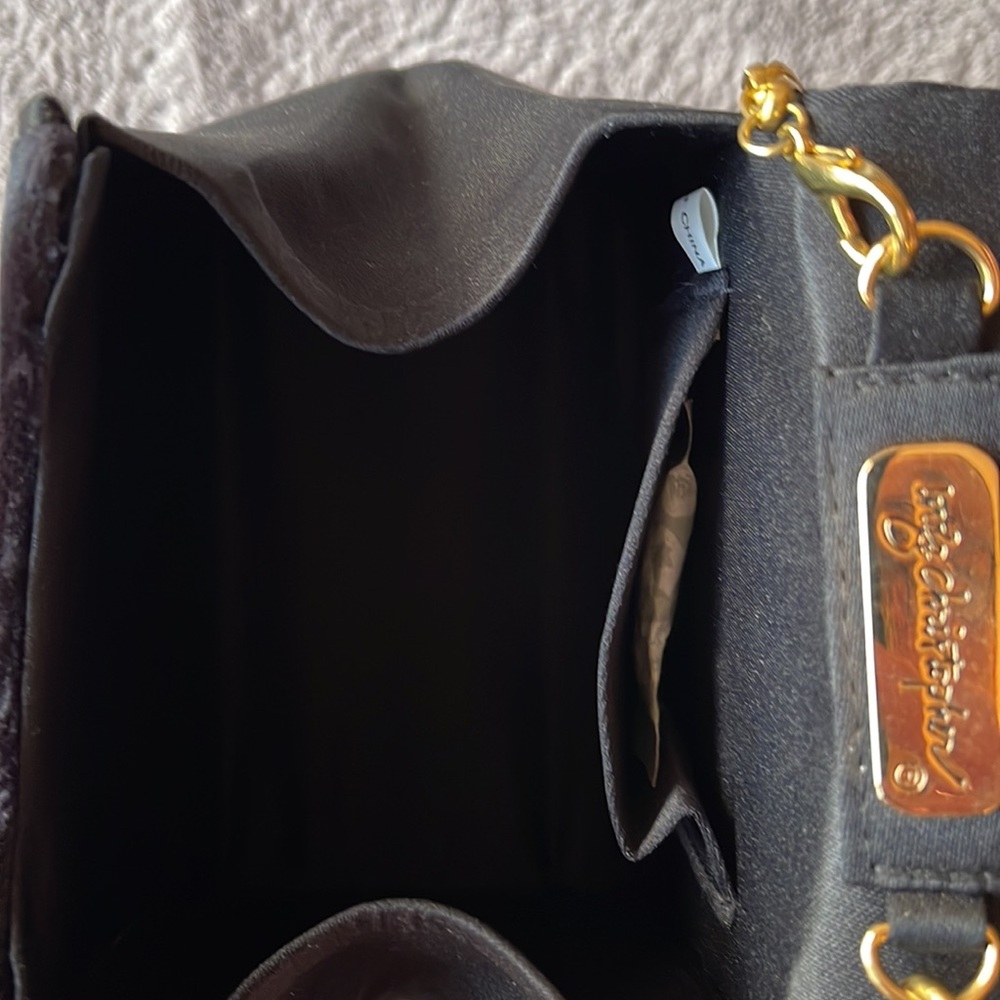 VELVET / SATIN DRESS BAG - Picture 8 of 10